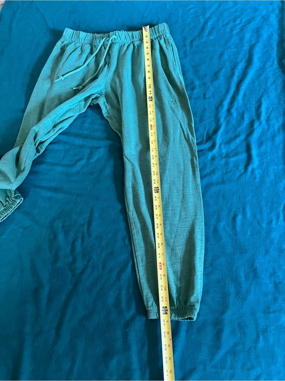 PINK Victoria's Secret Teal Green  Woman pJogger Sweatpants - Picture 5 of 7